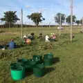 Empty plastic containers await fresh hops, Star Wing's Hops and Hogs Festival, Redgrave, Suffolk - 12th September 2020