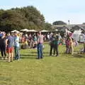 The queue gets even longer, Star Wing's Hops and Hogs Festival, Redgrave, Suffolk - 12th September 2020