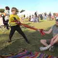 Harry plays tug o' war with The Boy Phil, Star Wing's Hops and Hogs Festival, Redgrave, Suffolk - 12th September 2020