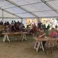 Inside the Star Wing marquee, Star Wing's Hops and Hogs Festival, Redgrave, Suffolk - 12th September 2020