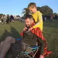 The Boy Phil in the Kenya blanket, Star Wing's Hops and Hogs Festival, Redgrave, Suffolk - 12th September 2020