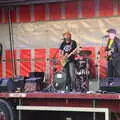 Another band is on stage, Star Wing's Hops and Hogs Festival, Redgrave, Suffolk - 12th September 2020