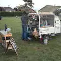 A micro coffee van, Star Wing's Hops and Hogs Festival, Redgrave, Suffolk - 12th September 2020