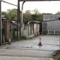 Derelict buildings and overhead pipes, A Walk Around Town, Diss, Norfolk - 10th October 2020