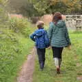 Harry and Isobel, A Trip to Lynford Arboretum, Mundford, Norfolk - 30th October 2020