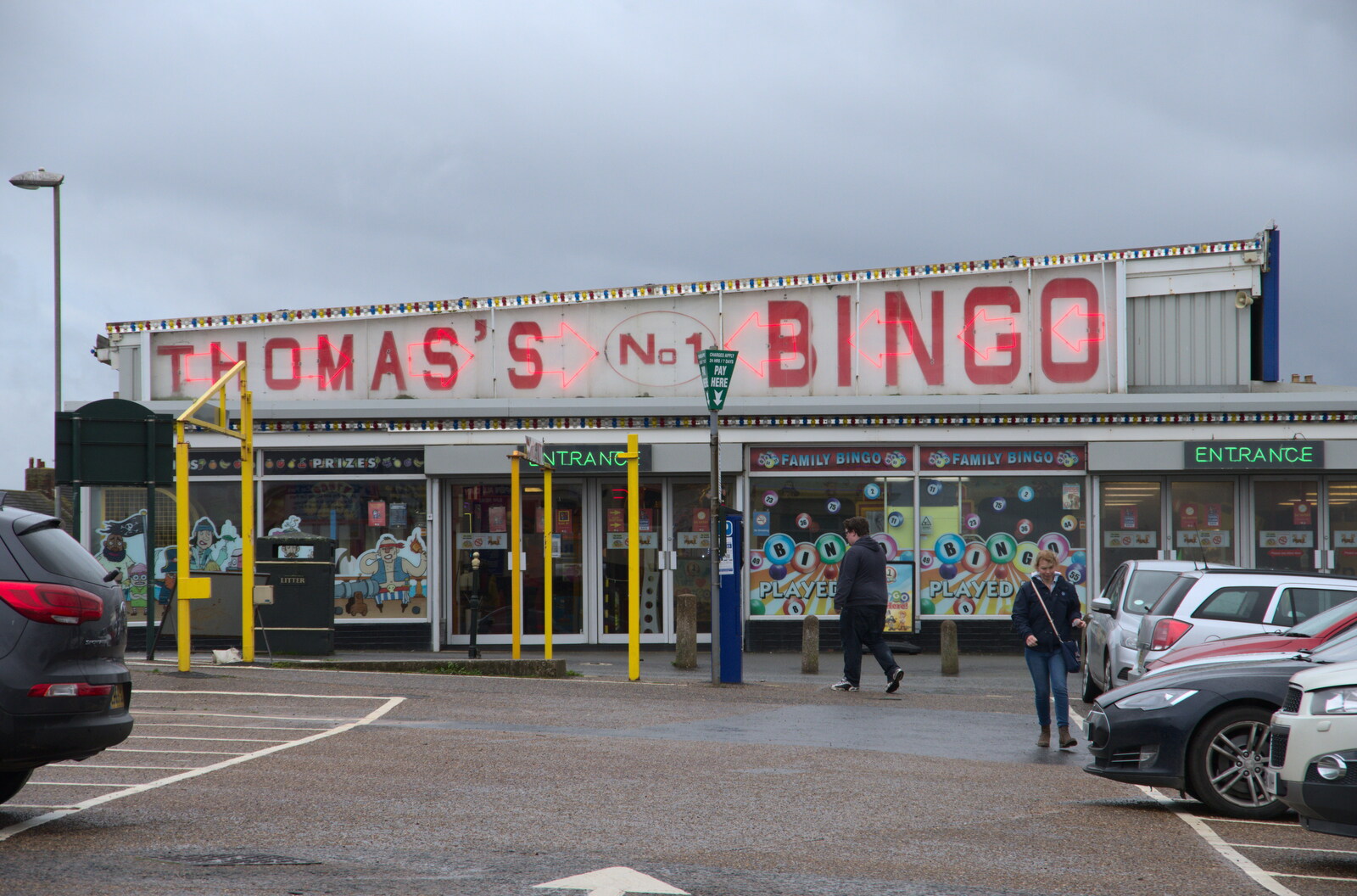 Thomas's No. 1 Bingo from A Postcard From Kings Lynn and "Sunny Hunny" Hunstanton, Norfolk - 31st October 2020