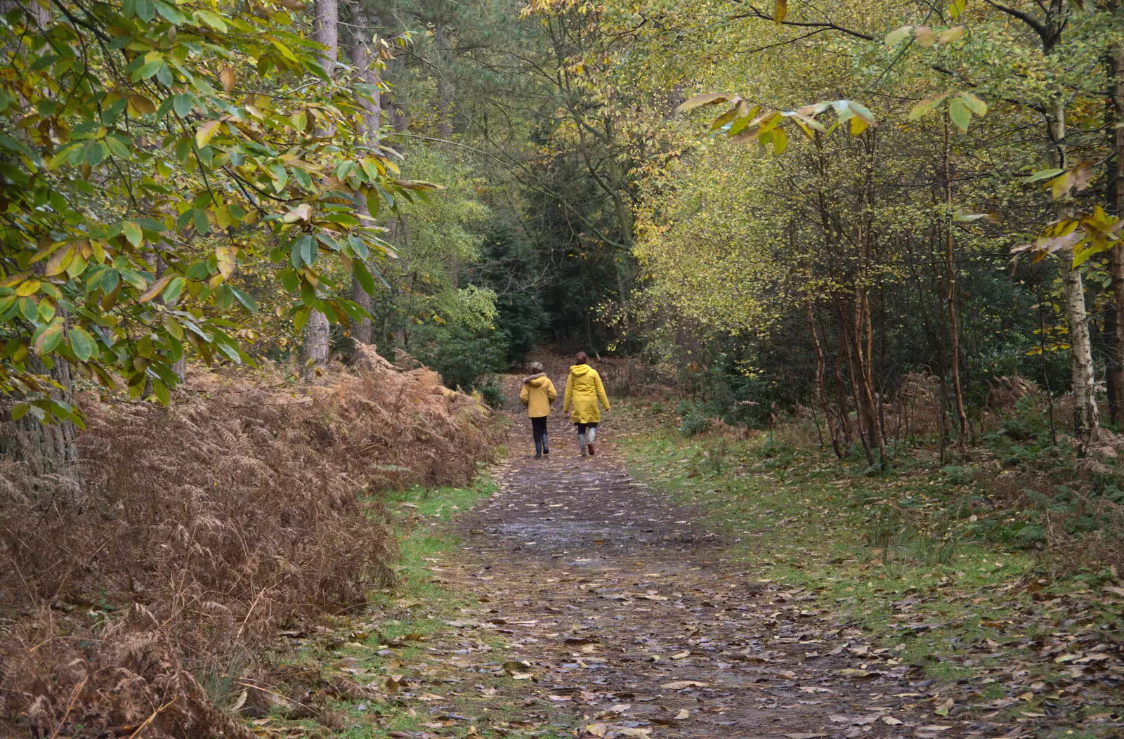 Fred and Isobel, from A Trip to Sandringham Estate, Norfolk - 31st October 2020