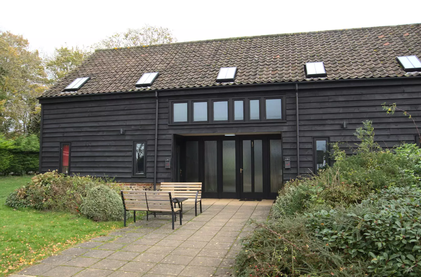 Our apartment block, from A Trip to Sandringham Estate, Norfolk - 31st October 2020