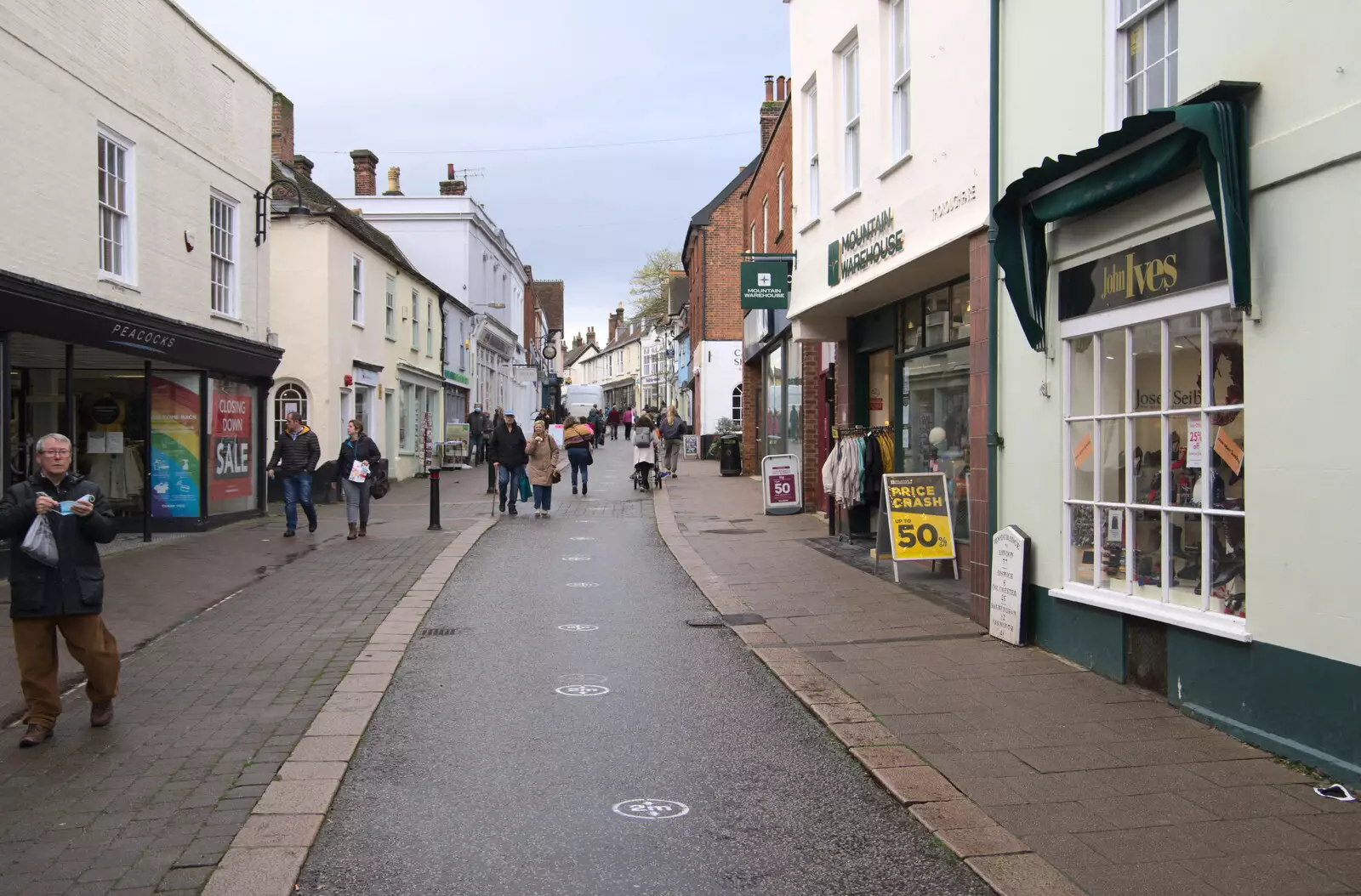 More Woodbridge on The Thoroughfare, from Isobel's Birthday, Woodbridge, Suffolk - 2nd November 2020