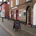 Painted bricks on the Woodbridge Emporium, Isobel's Birthday, Woodbridge, Suffolk - 2nd November 2020