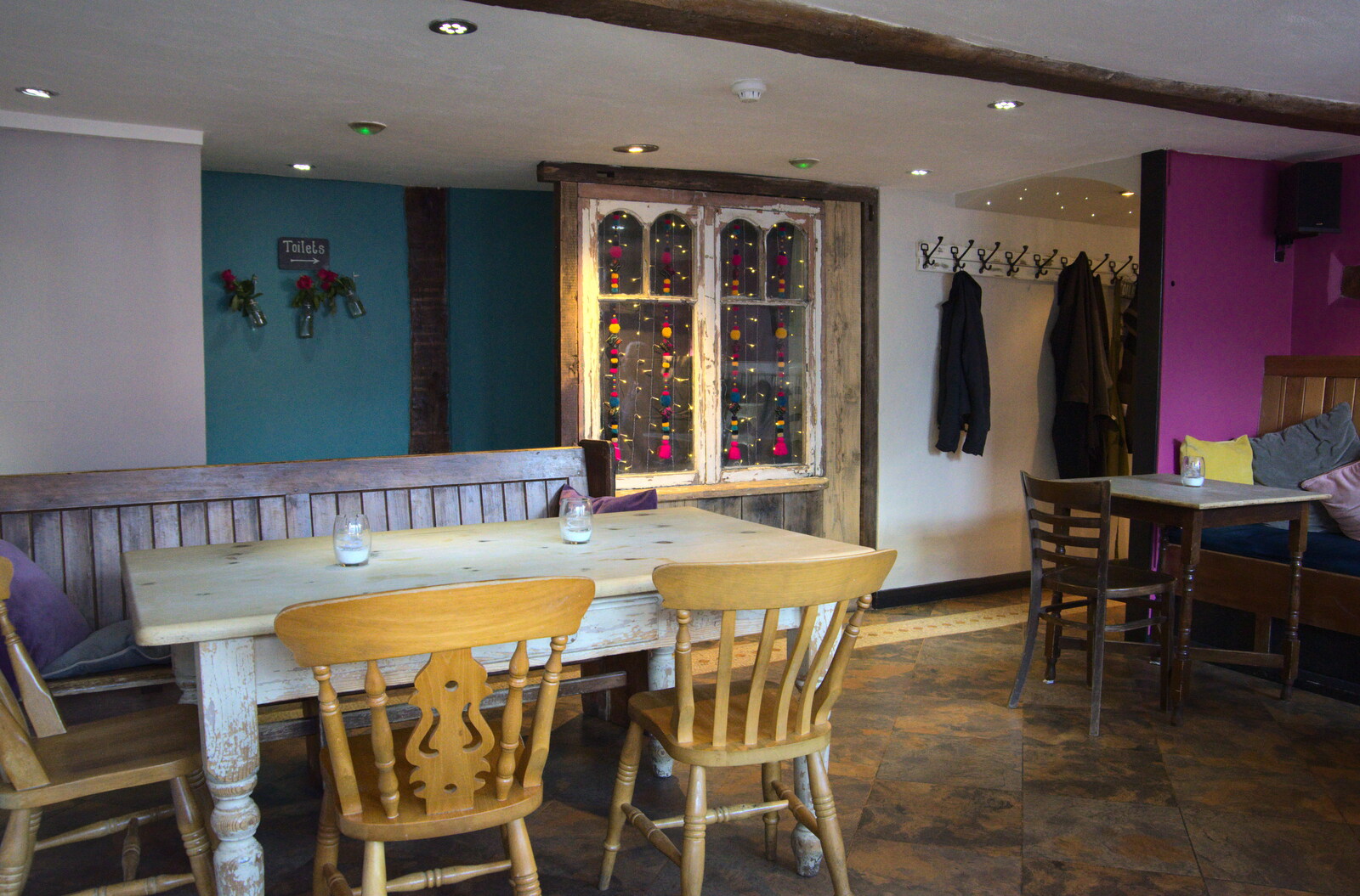 Inside The Table café from Isobel's Birthday, Woodbridge, Suffolk - 2nd November 2020