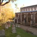 A view of the church nave, Isobel's Birthday, Woodbridge, Suffolk - 2nd November 2020