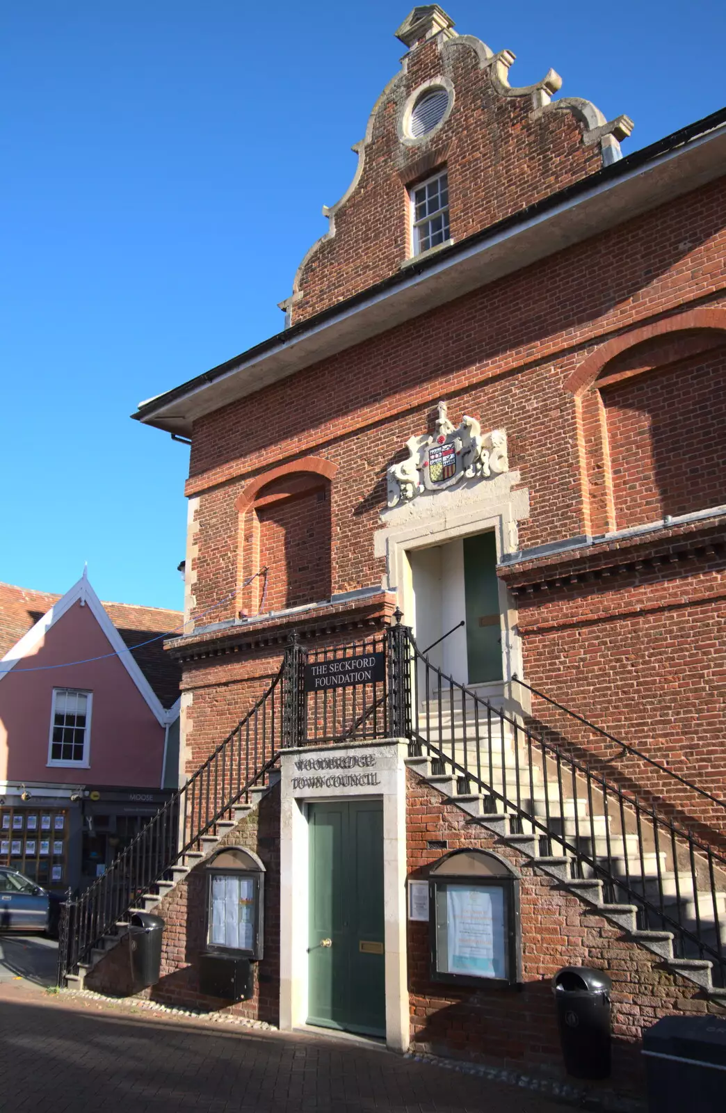 Woodbridge Town Council's offices, from Isobel's Birthday, Woodbridge, Suffolk - 2nd November 2020