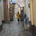 2020 Cobbled street back to the church