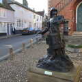 2020 A drumming soldier statue on Seckford Street