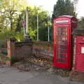 War Memorial, K6 phonebox and a red letterbox, Isobel's Birthday, Woodbridge, Suffolk - 2nd November 2020