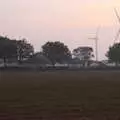 Turbines in the dusk, To See the Hairy Pigs, Thrandeston, Suffolk - 7th November 2020