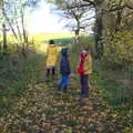 Fred looks back, Drone Flying and the Old Chapel, Thrandeston, Suffolk - 15th November 2020