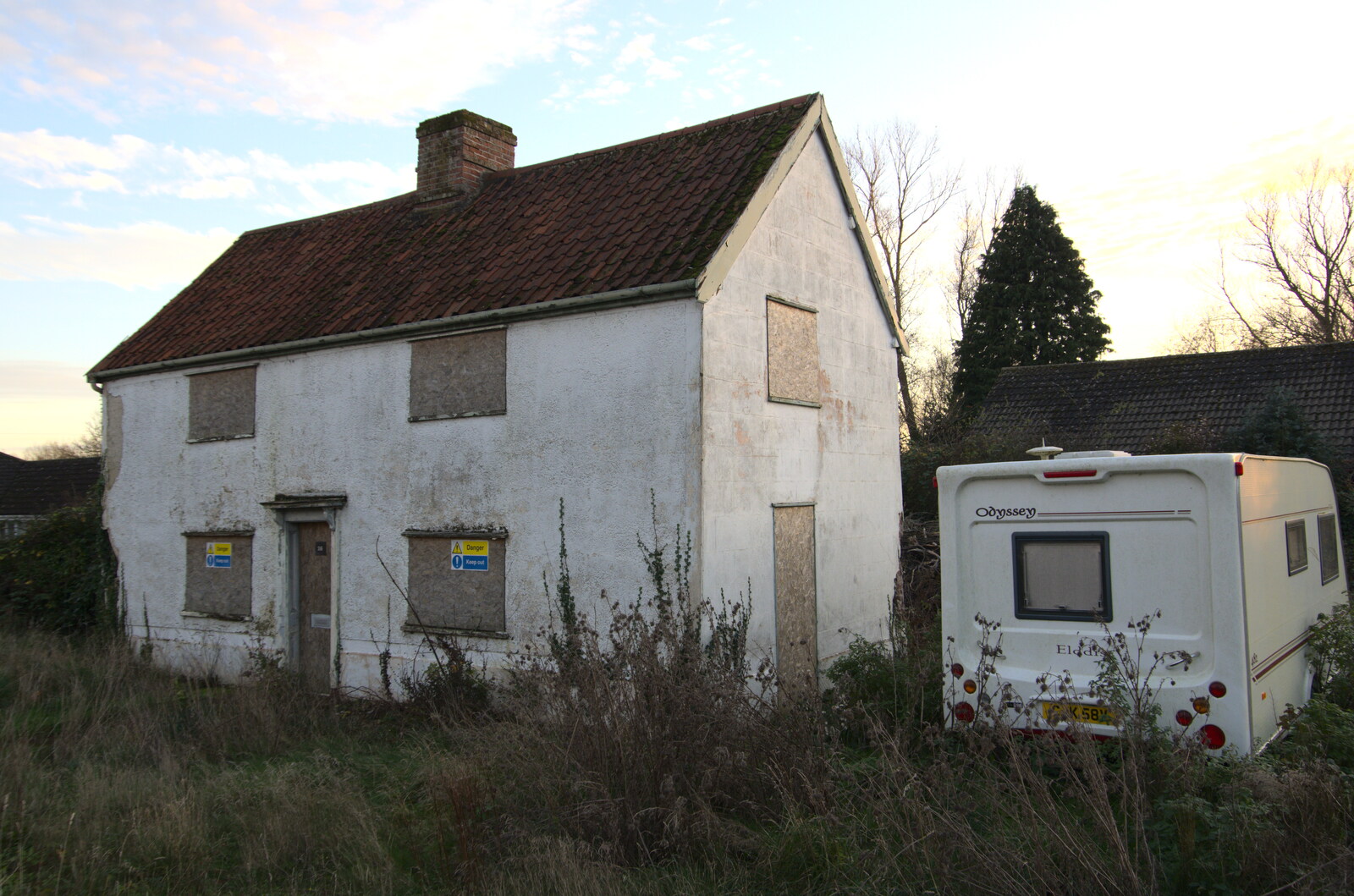 No progress has been made on the derelict house from The Dereliction of Eye, Suffolk - 22nd November 2020