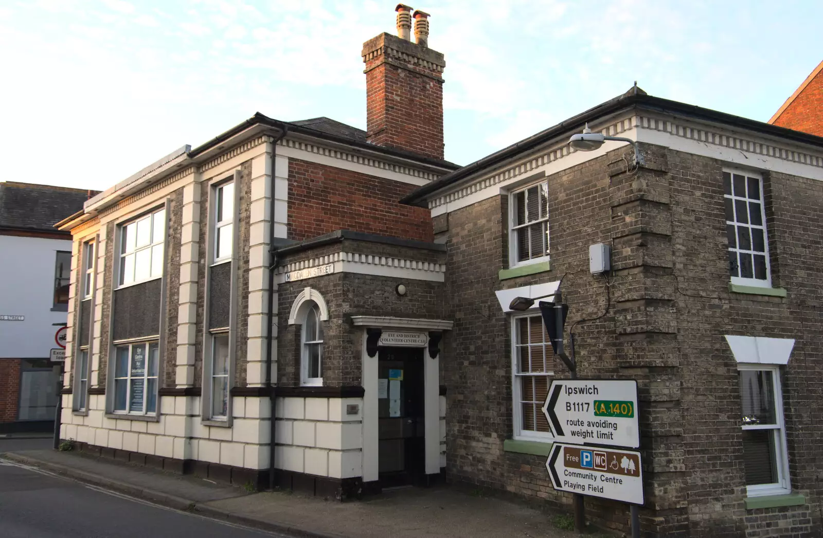 Eye and District Volunteer Centre, Cross Street, from The Dereliction of Eye, Suffolk - 22nd November 2020