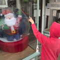 Harry wants the big inflatable Santa snow globe, The Dereliction of Eye, Suffolk - 22nd November 2020