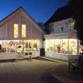 2020 The Diss Publishing bookshop in the dusk