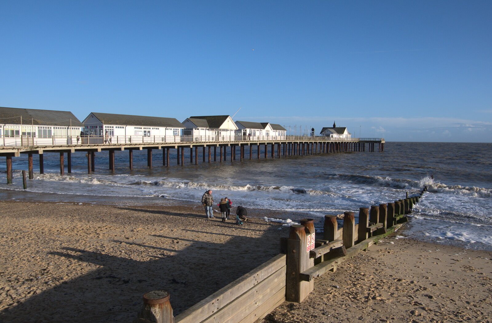 A return to Southwold pier from A Return to the Beach, Southwold, Suffolk - 20th December 2020