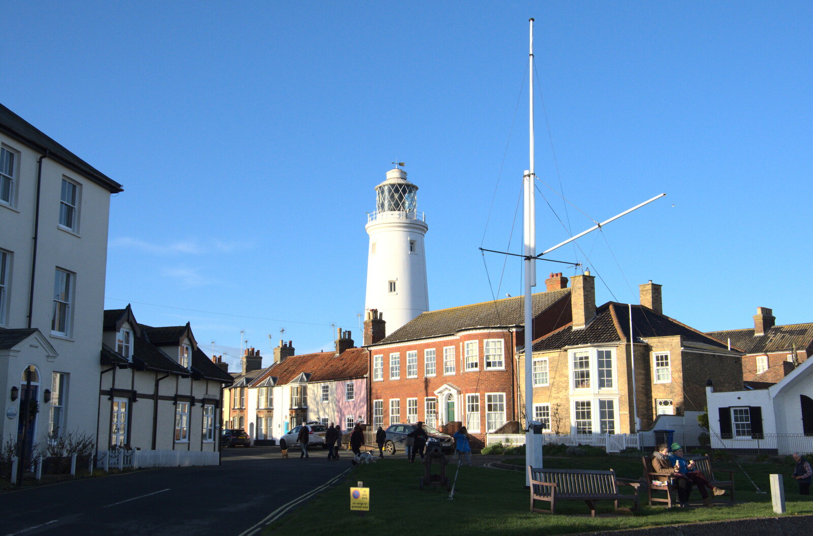 The lighthouse on St. James Green from A Return to the Beach, Southwold, Suffolk - 20th December 2020