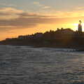 2020 The sun sets behind the lighthouse