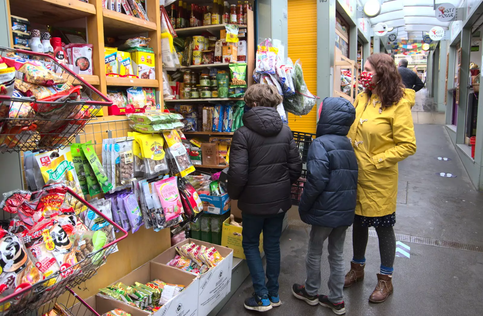 We visit Orient Express in Norwich market, from A Bit of Christmas Shopping, Norwich, Norfolk - 23rd December 2020