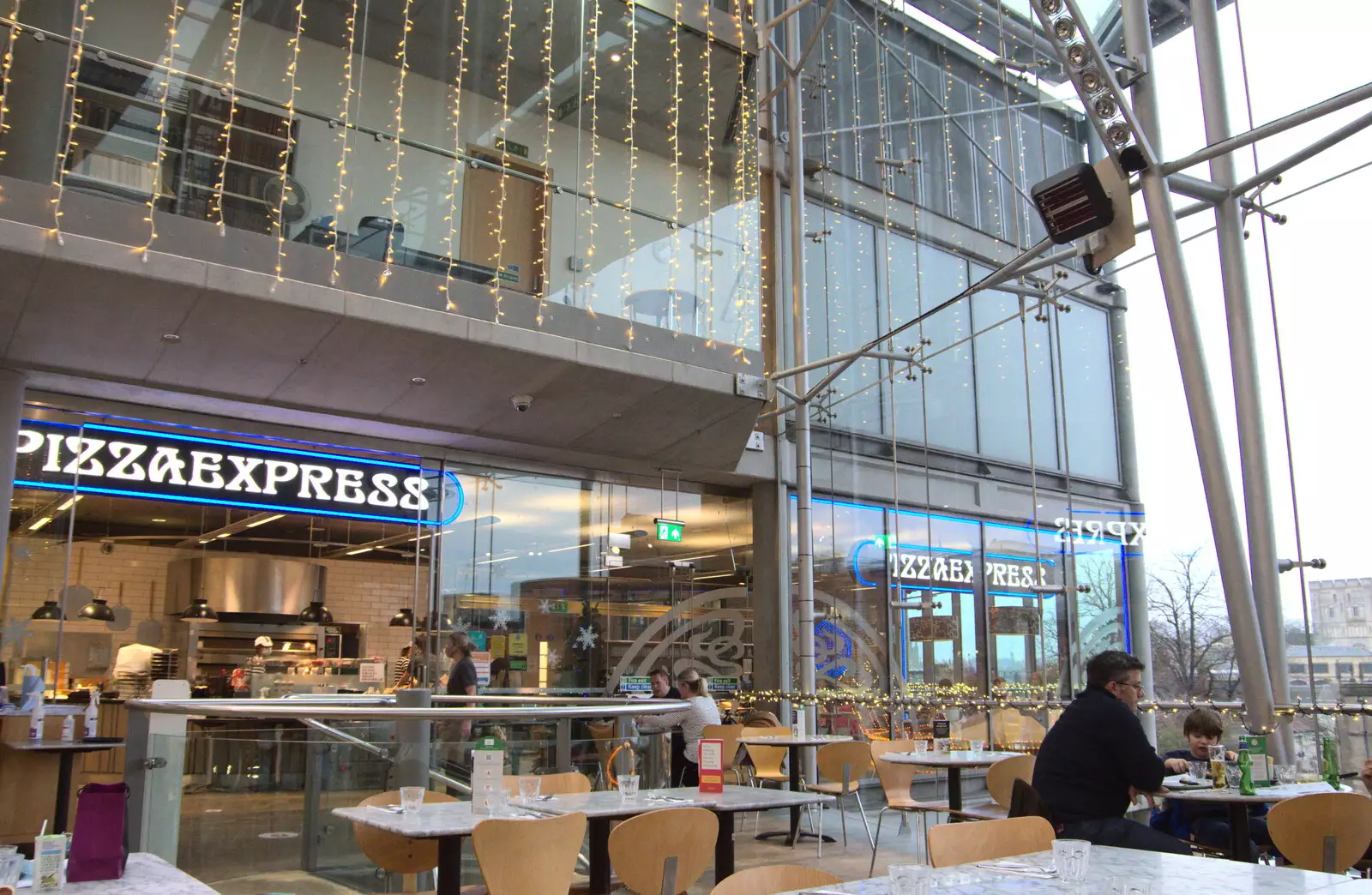 A corner of Pizza Express, from A Bit of Christmas Shopping, Norwich, Norfolk - 23rd December 2020