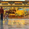 There's a carousel in front of the Forum, A Bit of Christmas Shopping, Norwich, Norfolk - 23rd December 2020