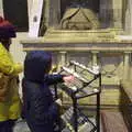 Isobel and Harry light votive candles, A Bit of Christmas Shopping, Norwich, Norfolk - 23rd December 2020