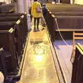 Some very shiny brass memorials on the floor, A Bit of Christmas Shopping, Norwich, Norfolk - 23rd December 2020