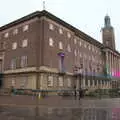 Purple lights on City Hall, A Bit of Christmas Shopping, Norwich, Norfolk - 23rd December 2020