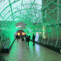 2020 The Light Tunnel is all green