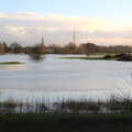 2020 Large parts of the golf course are flooded