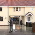 Some flooded houses, The Christmas Eve Floods, Diss, Norfolk - 24th December 2020