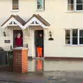 Householders look out, The Christmas Eve Floods, Diss, Norfolk - 24th December 2020