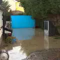 There's some sort of flooded TV, The Christmas Eve Floods, Diss, Norfolk - 24th December 2020