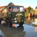 The Serious Loggin' lorry has the wheels for it, The Christmas Eve Floods, Diss, Norfolk - 24th December 2020