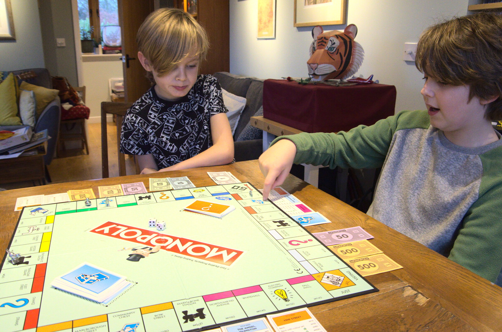 We have a game of Monopoly from Christmas Day, Brome, Suffolk - 25th December 2020