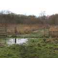 A gate in the fen, A Walk Around Redgrave and Lopham Fen, Redgrave, Suffolk - 3rd January 2021