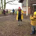 Isobel finds something amusing, A Walk Around Redgrave and Lopham Fen, Redgrave, Suffolk - 3rd January 2021