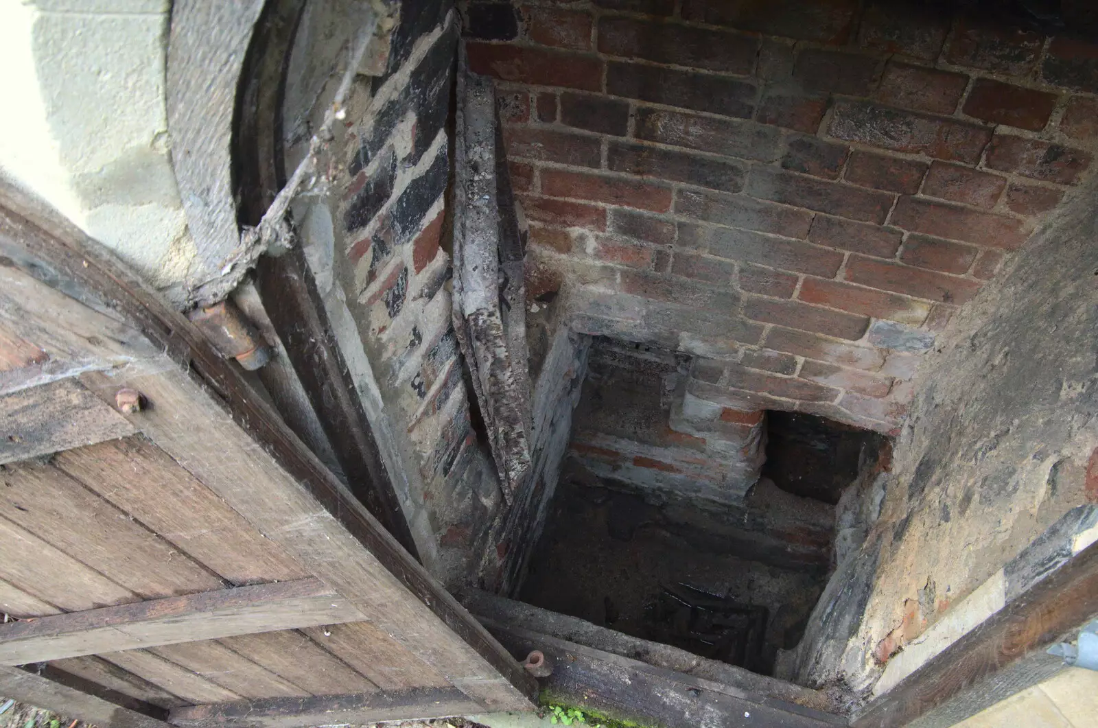 The curious innards of a church tower, from Fun With Ice in Lockdown, Brome, Suffolk - 10th January 2021