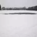 The side field is getting snowed over, A Snowy Morning, Diss, Norfolk - 16th January 2021