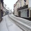 St Nicholas Street, A Snowy Morning, Diss, Norfolk - 16th January 2021