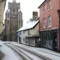 St. Mary's Church, A Snowy Morning, Diss, Norfolk - 16th January 2021