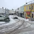 The market place, A Snowy Morning, Diss, Norfolk - 16th January 2021