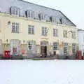 The model-railway Post Office, A Snowy Morning, Diss, Norfolk - 16th January 2021